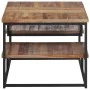Mesa de centro teca reciclada maciza 90x50x39 cm de , Mesas de centro - Ref: Foro24-358517, Precio: 135,13 €, Descuento: %