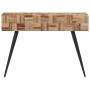 Mesa consola teca reciclada maciza 110x34x80 cm de , Mesas auxiliares - Ref: Foro24-358520, Precio: 107,18 €, Descuento: %