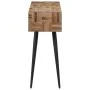 Mesa consola teca reciclada maciza 110x34x80 cm de , Mesas auxiliares - Ref: Foro24-358520, Precio: 105,90 €, Descuento: %