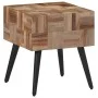 Mesa auxiliar teca reciclada maciza 40x40x45 cm de , Mesas auxiliares - Ref: Foro24-358522, Precio: 63,10 €, Descuento: %