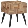 Mesa auxiliar teca reciclada maciza 40x40x45 cm de , Mesas auxiliares - Ref: Foro24-358522, Precio: 63,10 €, Descuento: %