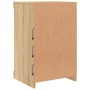Aparador con luces LED roble Sonoma 41x37x67 cm de , Aparadores - Ref: Foro24-836723, Precio: 64,35 €, Descuento: %
