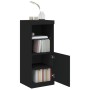Aparador con luces LED negro 41x37x100 cm de , Aparadores - Ref: Foro24-836687, Precio: 87,16 €, Descuento: %