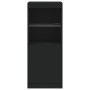 Aparador con luces LED negro 41x37x100 cm de , Aparadores - Ref: Foro24-836687, Precio: 87,16 €, Descuento: %