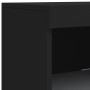 Aparador con luces LED negro 41x37x100 cm de , Aparadores - Ref: Foro24-836687, Precio: 87,16 €, Descuento: %