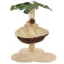 Rascador para gatos con poste de sisal 50 cm beige y marrón de vidaXL, Mobiliario para gatos - Ref: Foro24-170595, Precio: 37...