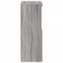 Aparador con luces LED gris Sonoma 41x37x100 cm de , Aparadores - Ref: Foro24-836691, Precio: 73,69 €, Descuento: %