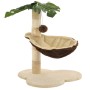 Rascador para gatos con poste de sisal 50 cm beige y marrón de vidaXL, Mobiliario para gatos - Ref: Foro24-170595, Precio: 37...