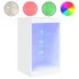 Sideboard with white LED lights 41x37x67 cm by , Sideboards - Ref: Foro24-836721, Price: 62,10 €, Discount: %