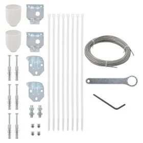 Balcony awning mounting accessories set 29 pieces by vidaXL, Accessories for awnings - Ref: Foro24-44744, Price: 11,06 €, Dis...