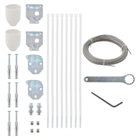 Set de accesorios de montaje de toldo de balcón 29 piezas de vidaXL, Acessorios para toldos - Ref: Foro24-44744, Precio: 11,1...