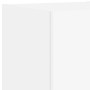 Muebles de TV de pared con luces LED 3 piezas blanco de , Muebles TV - Ref: Foro24-3216867, Precio: 183,02 €, Descuento: %