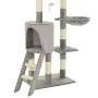 Rascador para gatos con poste de sisal 138 cm gris de vidaXL, Mobiliario para gatos - Ref: Foro24-170578, Precio: 65,91 €, De...