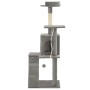 Rascador para gatos con poste de sisal 120 cm gris de vidaXL, Mobiliario para gatos - Ref: Foro24-170590, Precio: 65,74 €, De...