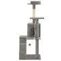 Rascador para gatos con poste de sisal 120 cm gris de vidaXL, Mobiliario para gatos - Ref: Foro24-170590, Precio: 64,46 €, De...