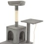 Rascador para gatos con poste de sisal 120 cm gris de vidaXL, Mobiliario para gatos - Ref: Foro24-170590, Precio: 65,74 €, De...