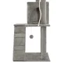 Rascador para gatos con poste de sisal 120 cm gris de vidaXL, Mobiliario para gatos - Ref: Foro24-170590, Precio: 64,46 €, De...