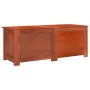 Baúl de almacenamiento con tapa madera maciza de acacia marrón de , Baúles de almacenamiento - Ref: Foro24-364917, Precio: 14...