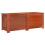 Baúl de almacenamiento con tapa madera maciza de acacia marrón de , Baúles de almacenamiento - Ref: Foro24-364917, Precio: 14...