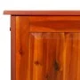 Baúl de almacenamiento con tapa madera maciza de acacia marrón de , Baúles de almacenamiento - Ref: Foro24-364917, Precio: 14...