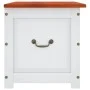 Baúl de almacenaje con tapa madera de acacia marrón y blanco de , Baúles de almacenamiento - Ref: Foro24-364920, Precio: 166,...