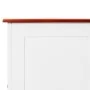 Baúl de almacenaje con tapa madera de acacia marrón y blanco de , Baúles de almacenamiento - Ref: Foro24-364920, Precio: 166,...