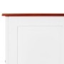 Baúl de almacenaje con tapa madera de acacia marrón y blanco de , Baúles de almacenamiento - Ref: Foro24-364920, Precio: 182,...