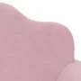 Sofá para niños de 2 plazas felpa suave rosa de , Mobiliario para bebés y niños pequeños - Ref: Foro24-357051, Precio: 55,33 ...