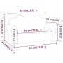Sofá para niños de 2 plazas felpa suave rosa de , Mobiliario para bebés y niños pequeños - Ref: Foro24-357051, Precio: 55,33 ...