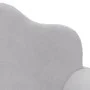 Sofá para niños de 2 plazas felpa suave gris claro de , Mobiliario para bebés y niños pequeños - Ref: Foro24-357047, Precio: ...