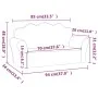 Sofá para niños de 2 plazas felpa suave gris claro de , Mobiliario para bebés y niños pequeños - Ref: Foro24-357047, Precio: ...