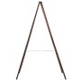 Pizarra de pie de doble cara madera de cedro 40x60 cm de vidaXL, Pizarras - Ref: Foro24-246430, Precio: 46,98 €, Descuento: %