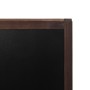 Pizarra de pie de doble cara madera de cedro 40x60 cm de vidaXL, Pizarras - Ref: Foro24-246430, Precio: 46,98 €, Descuento: %