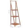 Soporte para plantas de madera de cedro 45x40x145 cm de vidaXL, Soportes para macetas - Ref: Foro24-246437, Precio: 49,32 €, ...