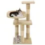 Rascador para gatos con postes de sisal 65 cm beige de vidaXL, Mobiliario para gatos - Ref: Foro24-170609, Precio: 38,01 €, D...