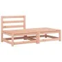 Garden sofa without armrests with cushions and footrest by , Modular outdoor sofas - Ref: Foro24-838131, Price: 128,64 €, Dis...