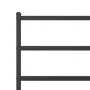 Bed frame with headboard and black metal footboard 140x200cm by , Beds and slatted bases - Ref: Foro24-355384, Price: 93,51 €...