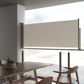 Toldo lateral retráctil para patio 100x300 cm crema de vidaXL, Sombrillas - Ref: Foro24-45185, Precio: 68,33 €, Descuento: %