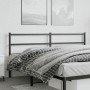 Cabecero de metal negro 193 cm de , Cabeceros y pies de cama - Ref: Foro24-355402, Precio: 29,66 €, Descuento: %