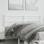 Cabecero de metal blanco 160 cm de , Cabeceros y pies de cama - Ref: Foro24-355449, Precio: 28,31 €, Descuento: %