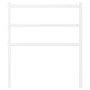 Cabecero de metal blanco 75 cm de , Cabeceros y pies de cama - Ref: Foro24-355440, Precio: 19,69 €, Descuento: %