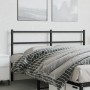 Cabecero de metal negro 160 cm de , Cabeceros y pies de cama - Ref: Foro24-355400, Precio: 30,43 €, Descuento: %