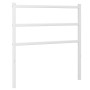 Cabecero de metal blanco 90 cm de , Cabeceros y pies de cama - Ref: Foro24-355442, Precio: 21,76 €, Descuento: %