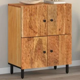 Armario auxiliar madera maciza de acacia 60x33x75 cm de , Aparadores - Ref: Foro24-356881, Precio: 140,95 €, Descuento: %