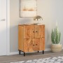 Armario auxiliar madera maciza de acacia 60x33x75 cm de , Aparadores - Ref: Foro24-356881, Precio: 143,18 €, Descuento: %