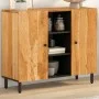 Armario auxiliar madera maciza de acacia 90x33x75 cm de , Aparadores - Ref: Foro24-356883, Precio: 106,14 €, Descuento: %