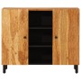 Armario auxiliar madera maciza de acacia 90x33x75 cm de , Aparadores - Ref: Foro24-356883, Precio: 137,96 €, Descuento: %