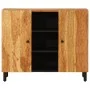 Armario auxiliar madera maciza de acacia 90x33x75 cm de , Aparadores - Ref: Foro24-356883, Precio: 106,14 €, Descuento: %