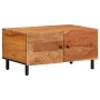 Mesa de centro madera maciza de acacia 80x50x40 cm de , Mesas de centro - Ref: Foro24-356860, Precio: 81,32 €, Descuento: %