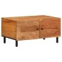 Mesa de centro madera maciza de acacia 80x50x40 cm de , Mesas de centro - Ref: Foro24-356860, Precio: 80,60 €, Descuento: %